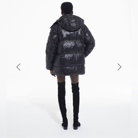 $695 The Kooples  DOWN JACKET PUFFER COAT NWT - Picture 4 of 16